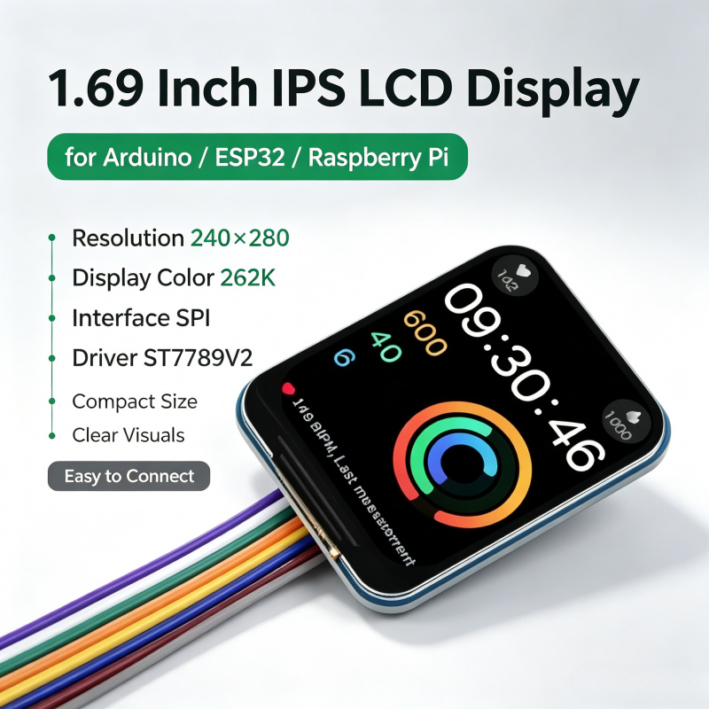 Modul LCD IPS 1.69 Inci ST7789 - Raspberry Pi Zero ulasan dan harga