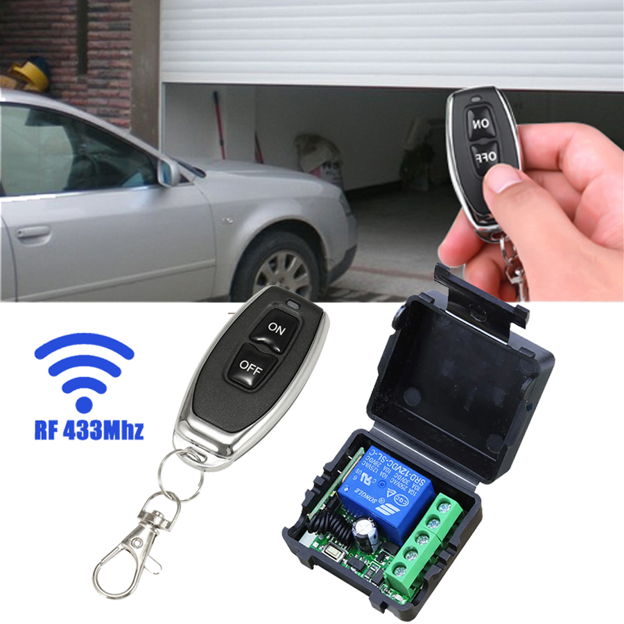 DC 12V Remote Control Smart Sw - Rf 433Mhz Module ulasan dan harga