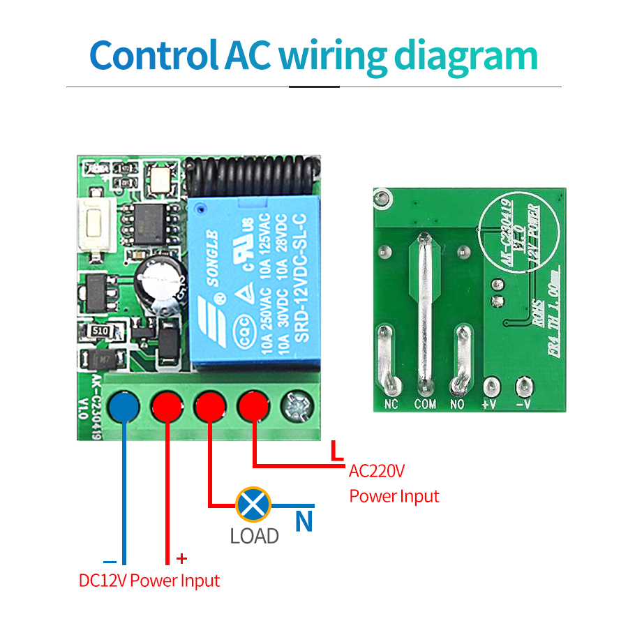 Saklar nirkabel DIY 433MHz DC  - Rf 433Mhz Module ulasan dan harga