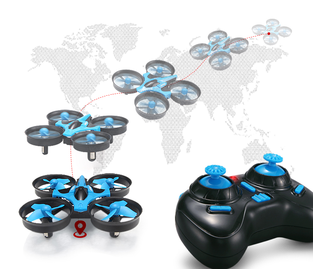 JJRC H36 Mini Drone Rc 4ch 6-A - Diy Drone Electronics ulasan dan harga