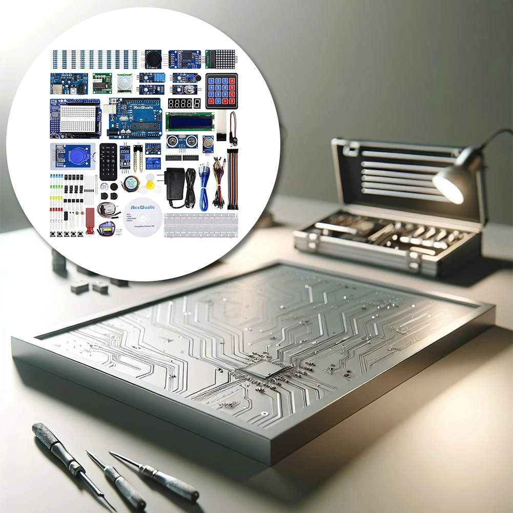 Kit pembelajaran pemula versi  - Diy Electronics Projects For Beginners ulasan dan harga