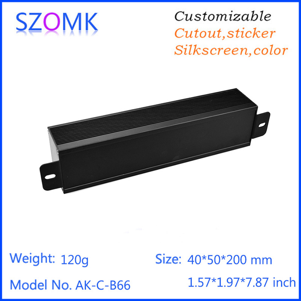 1 Buah 40*50*200Mm Kotak Alumi - Diy Electronics Box ulasan dan harga