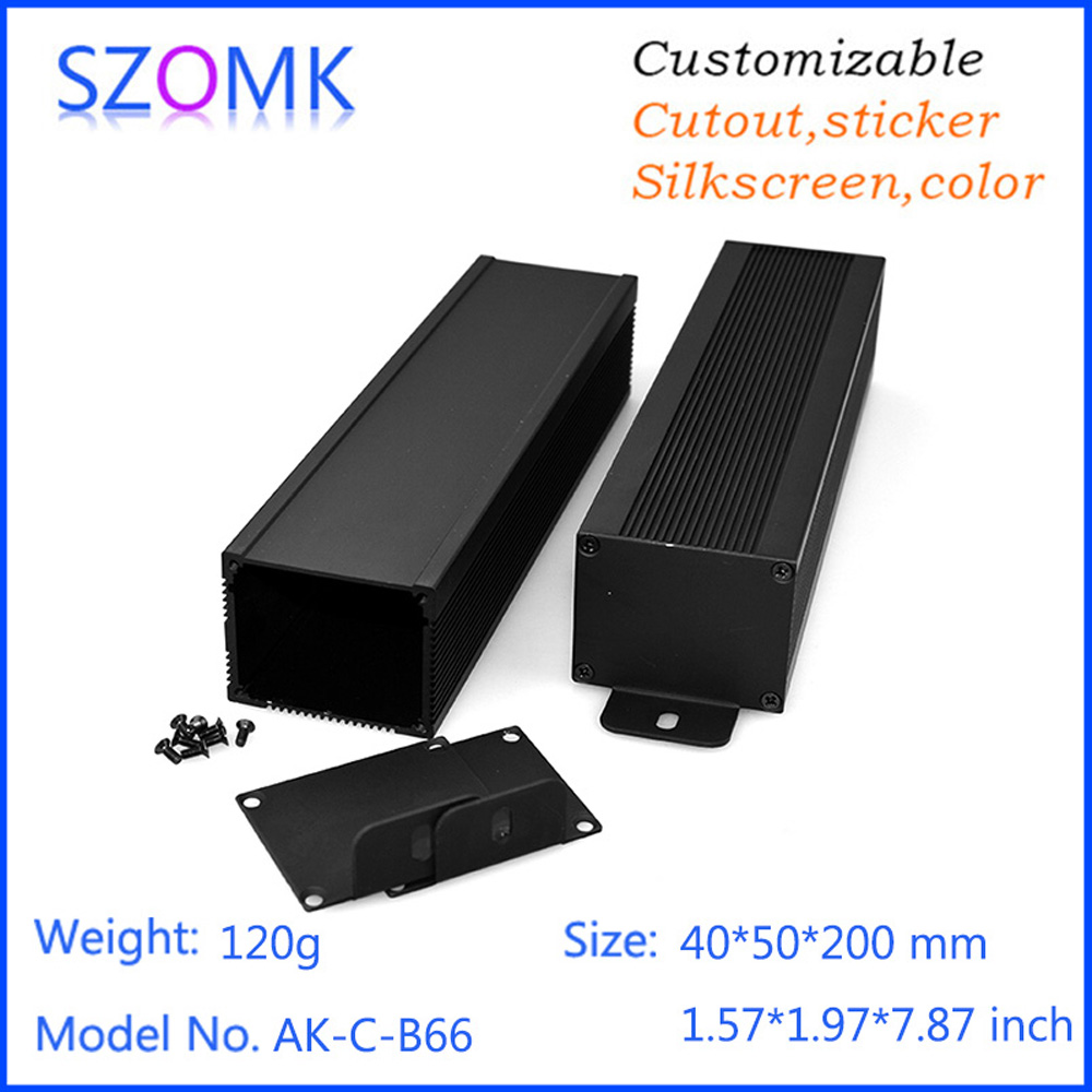 1 Buah 40*50*200Mm Kotak Alumi - Diy Electronics Box ulasan dan harga