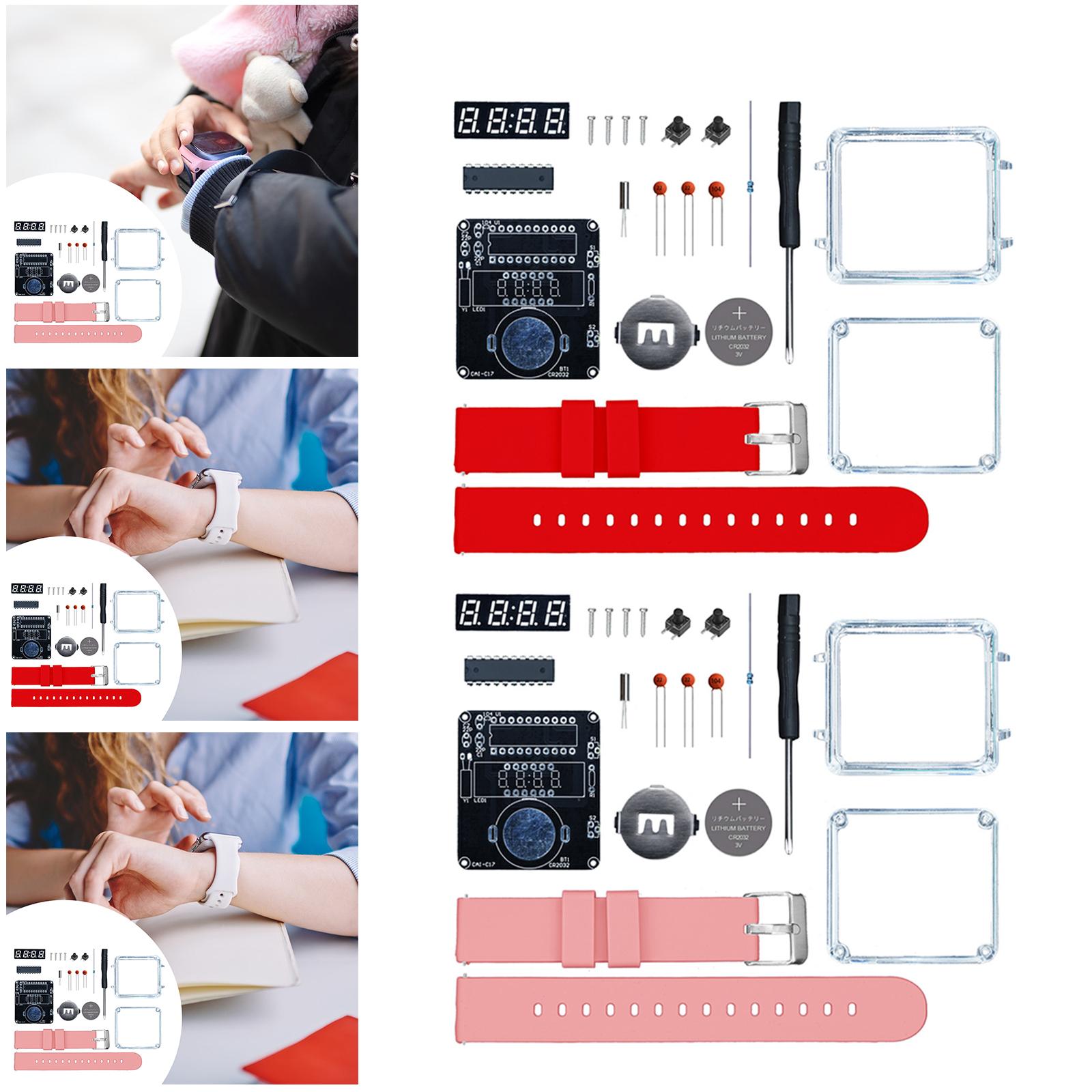 Kit Jam Tangan Elektronik DIY  - Diy Innovative Electronics ulasan dan harga