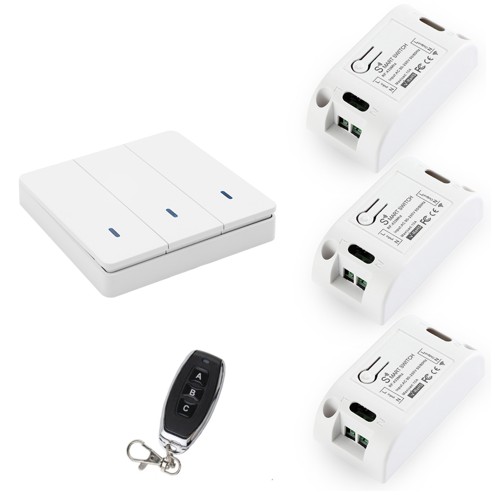 A72Z Saklar Lampu Pintar Nirka - Rf 433Mhz Module ulasan dan harga