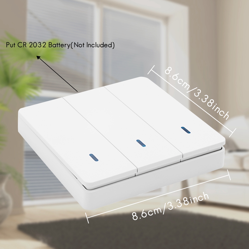 A72Z Saklar Lampu Pintar Nirka - Rf 433Mhz Module ulasan dan harga