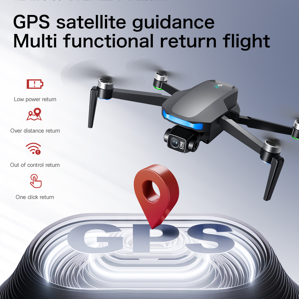 Drone Baru S-X1 MAX GPS 8K Pro - Diy Drone Electronics ulasan dan harga