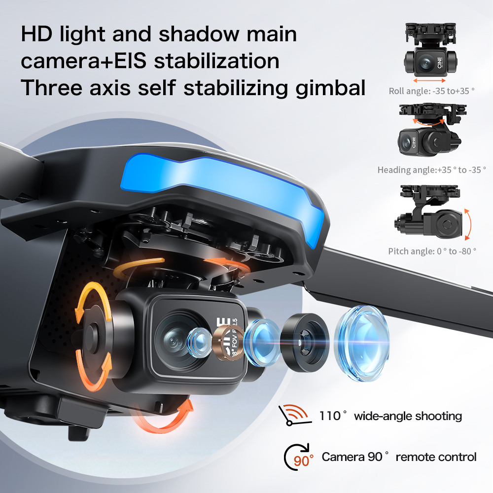 Drone Baru S-X1 MAX GPS 8K Pro - Diy Drone Electronics ulasan dan harga