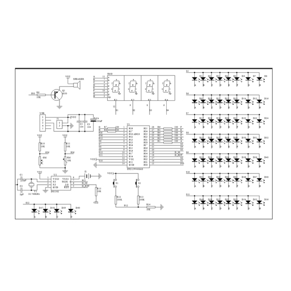 Kit Elektronik DIY Jam LED Ber - Smd Solder Paste ulasan dan harga