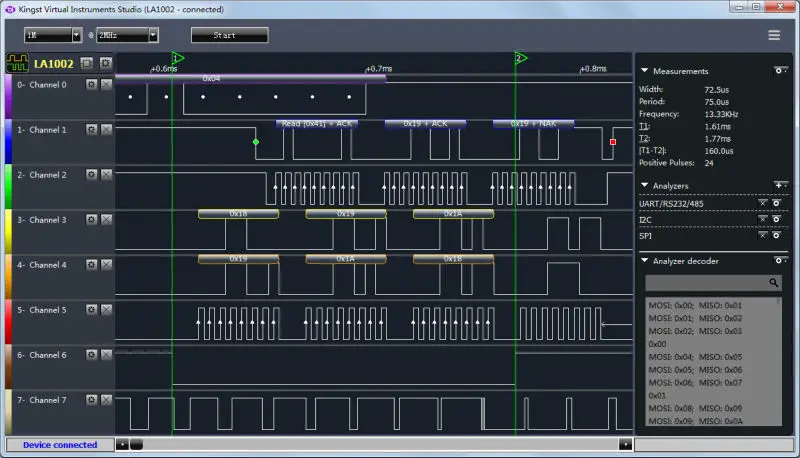Kingst LA1010 USB Logic Analyz - Logic Analyzer Usb ulasan dan harga
