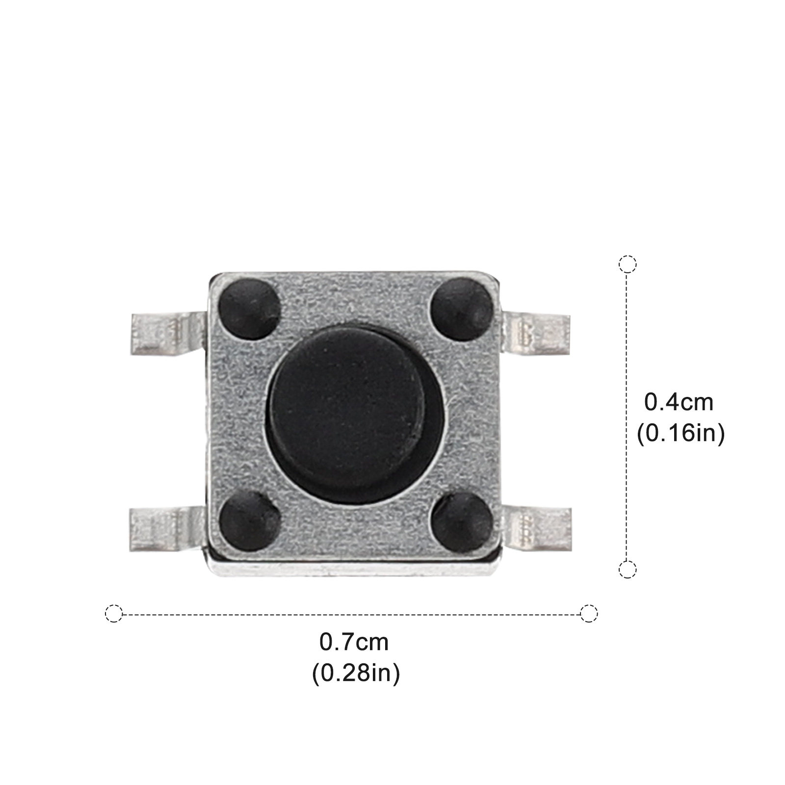 100 Buah Tombol Tekan Taktil B - Push Button Tactile ulasan dan harga