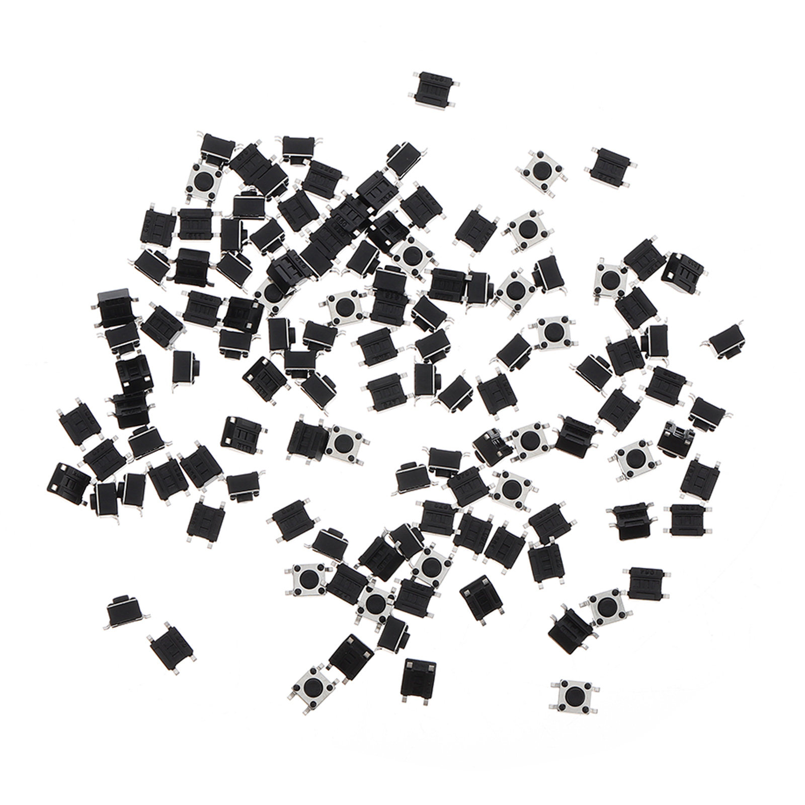 100 Buah Tombol Tekan Taktil B - Push Button Tactile ulasan dan harga