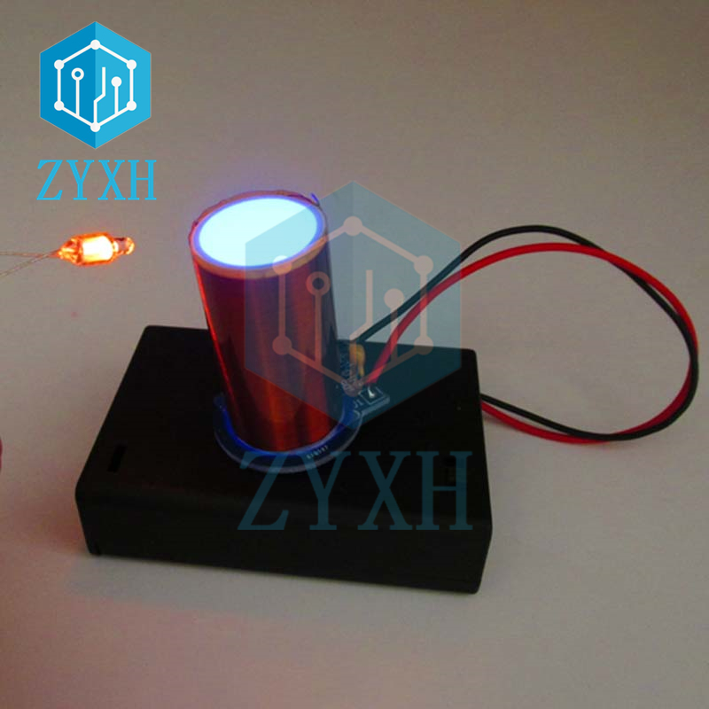 Tesla Coil Mini Kit Elektronik - Diy Electronics Box ulasan dan harga