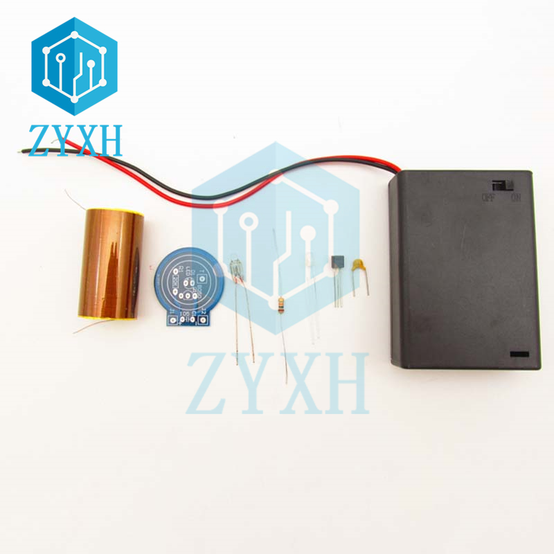 Tesla Coil Mini Kit Elektronik - Diy Electronics Box ulasan dan harga