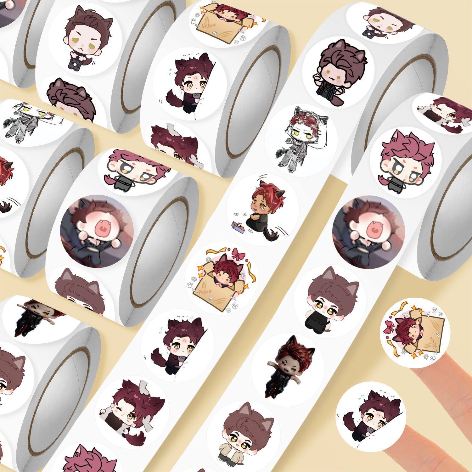 Stiker Love and Deepspace Valk - Diy Q ulasan dan harga