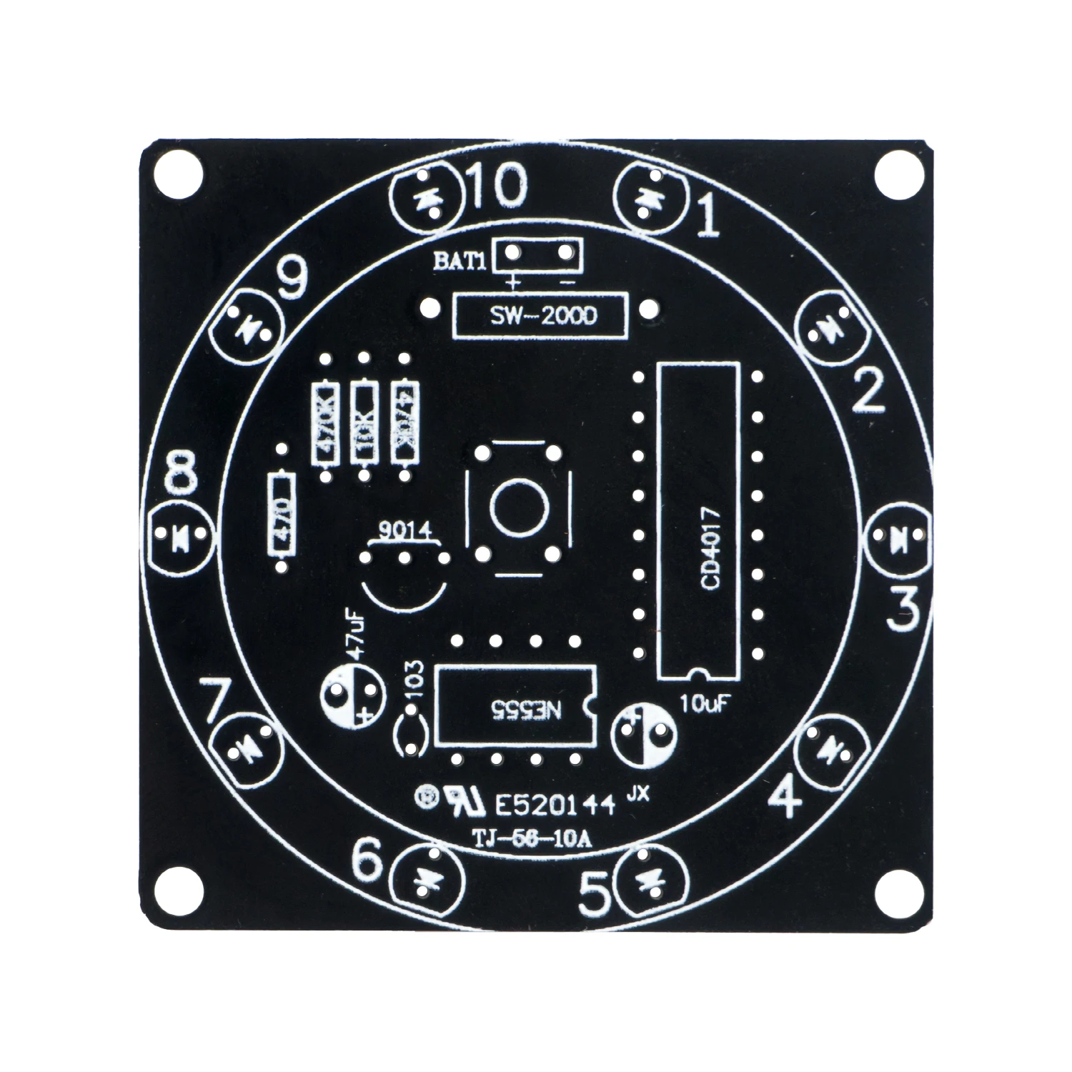 Kit DIY Roda Keberuntungan Ele - Diy Electronics Projects For Beginners ulasan dan harga