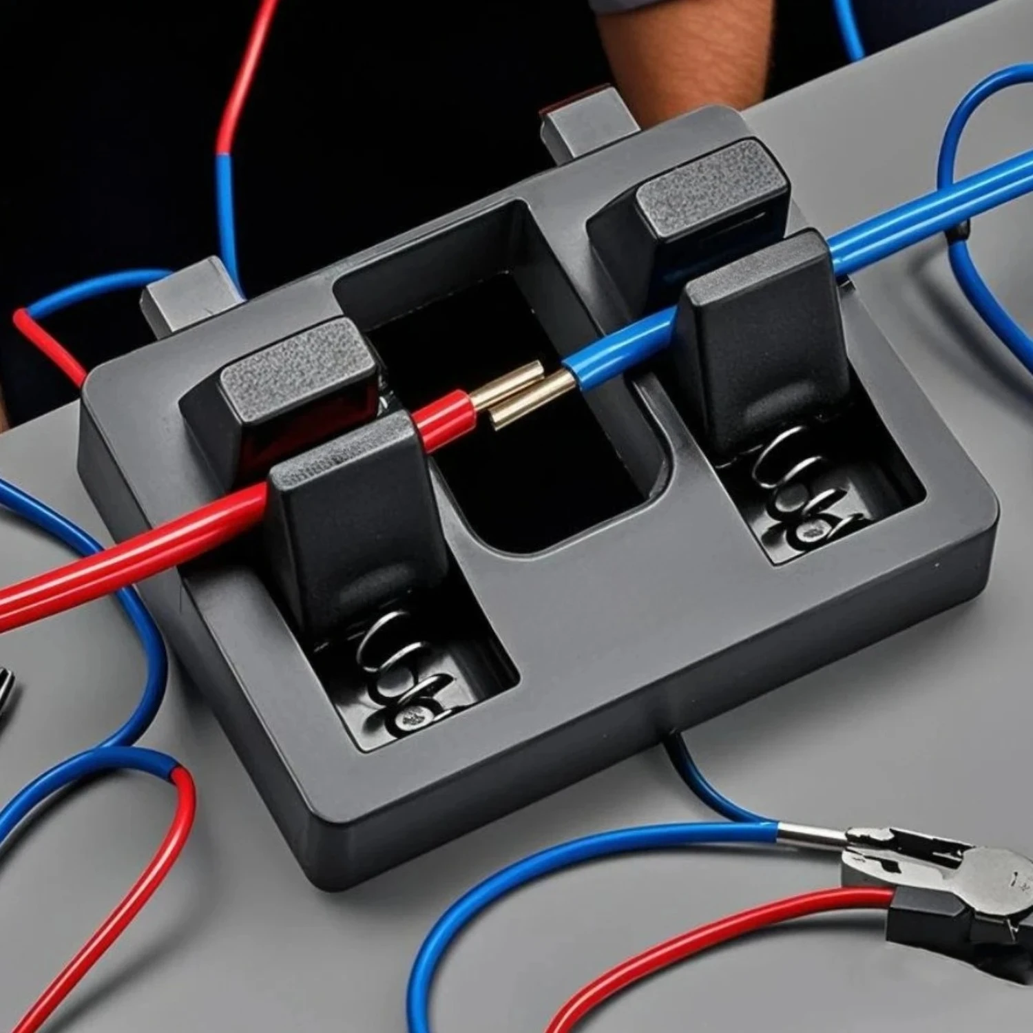 Penjepit Kabel Pegas Pengatur  - Diy Electronics Location ulasan dan harga